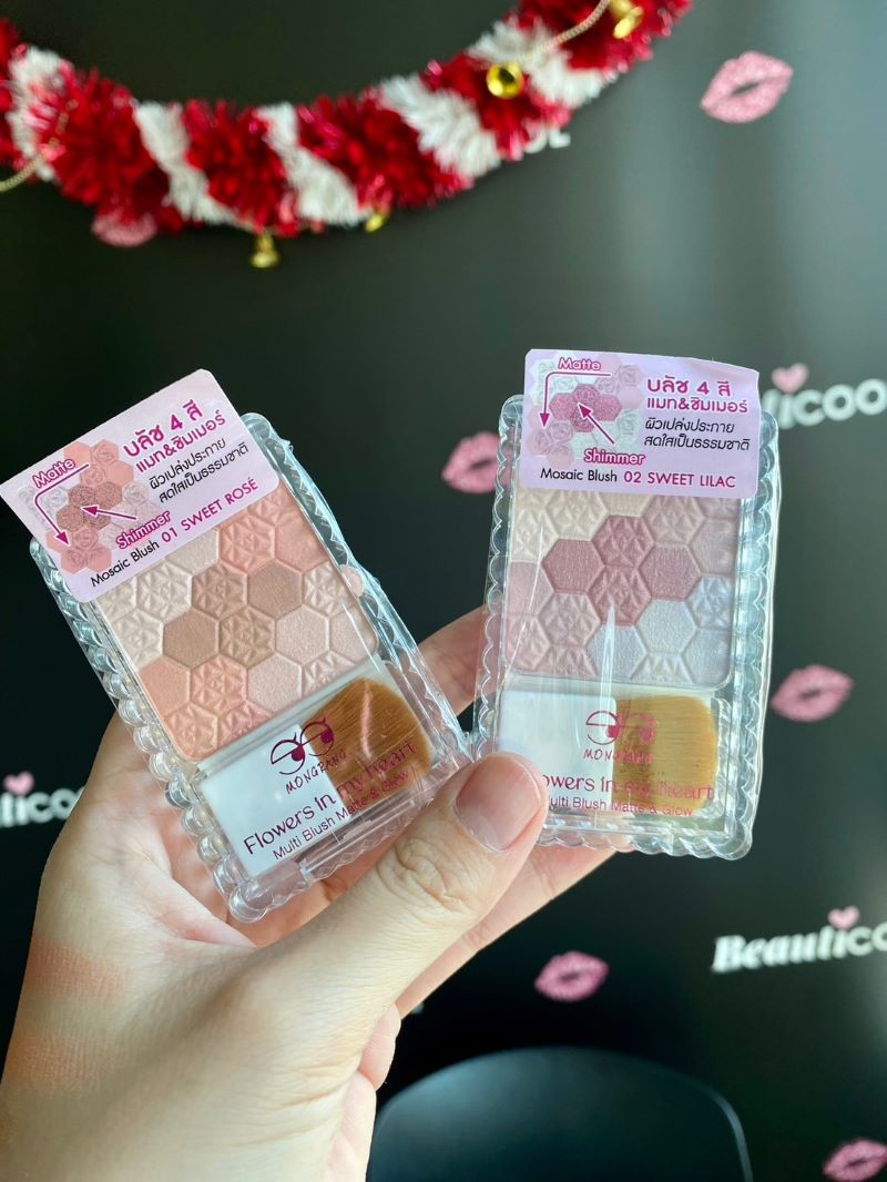 Mongrang Flowers In My Heart Multi Blush  , Mongrang Flowers In My Heart Multi Blush ราคา , มองแรง , บลัชมองแรง